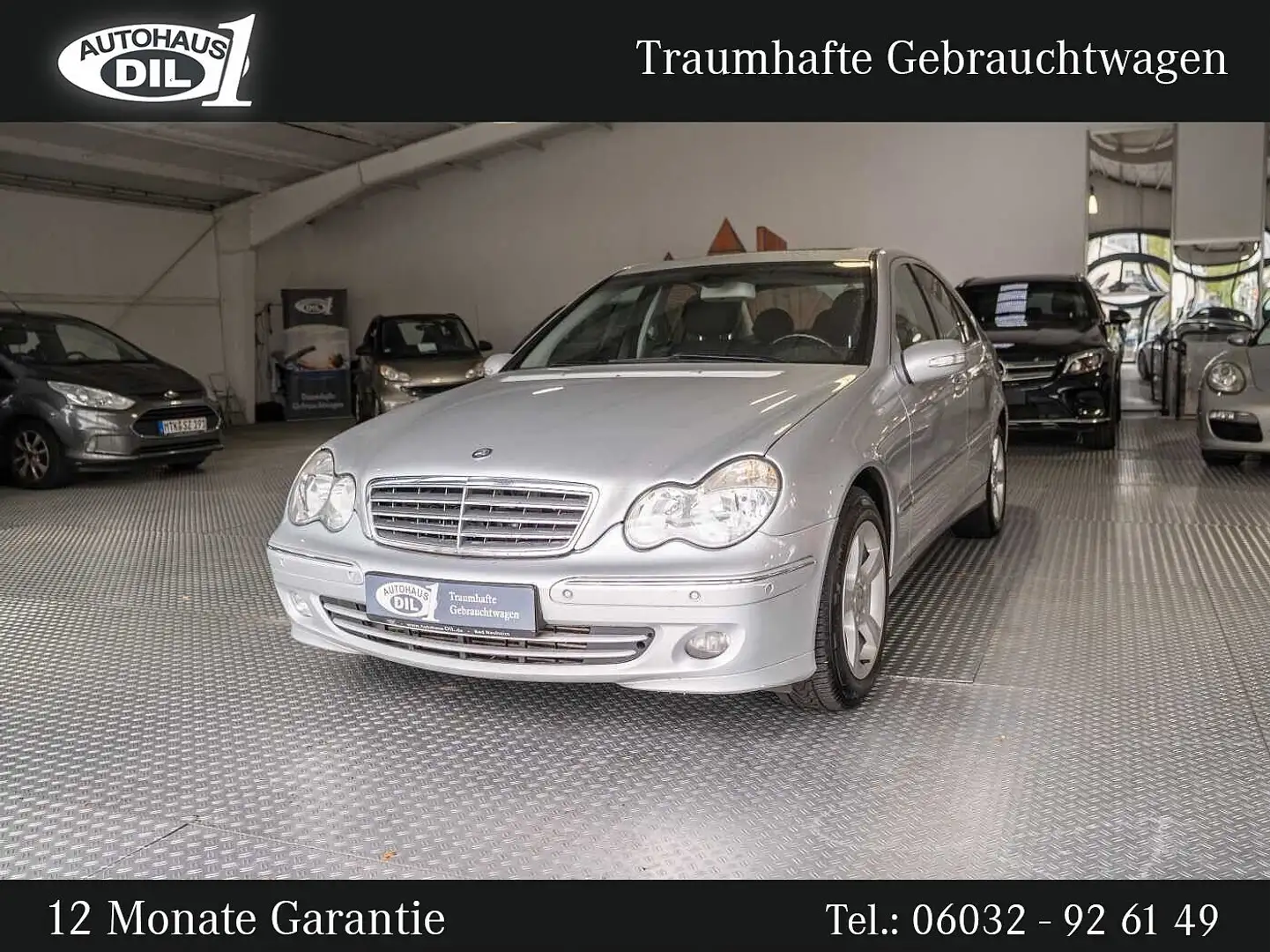 Mercedes-Benz C 200 CDI Elegance *TÜV ASU NEU* Argent - 1