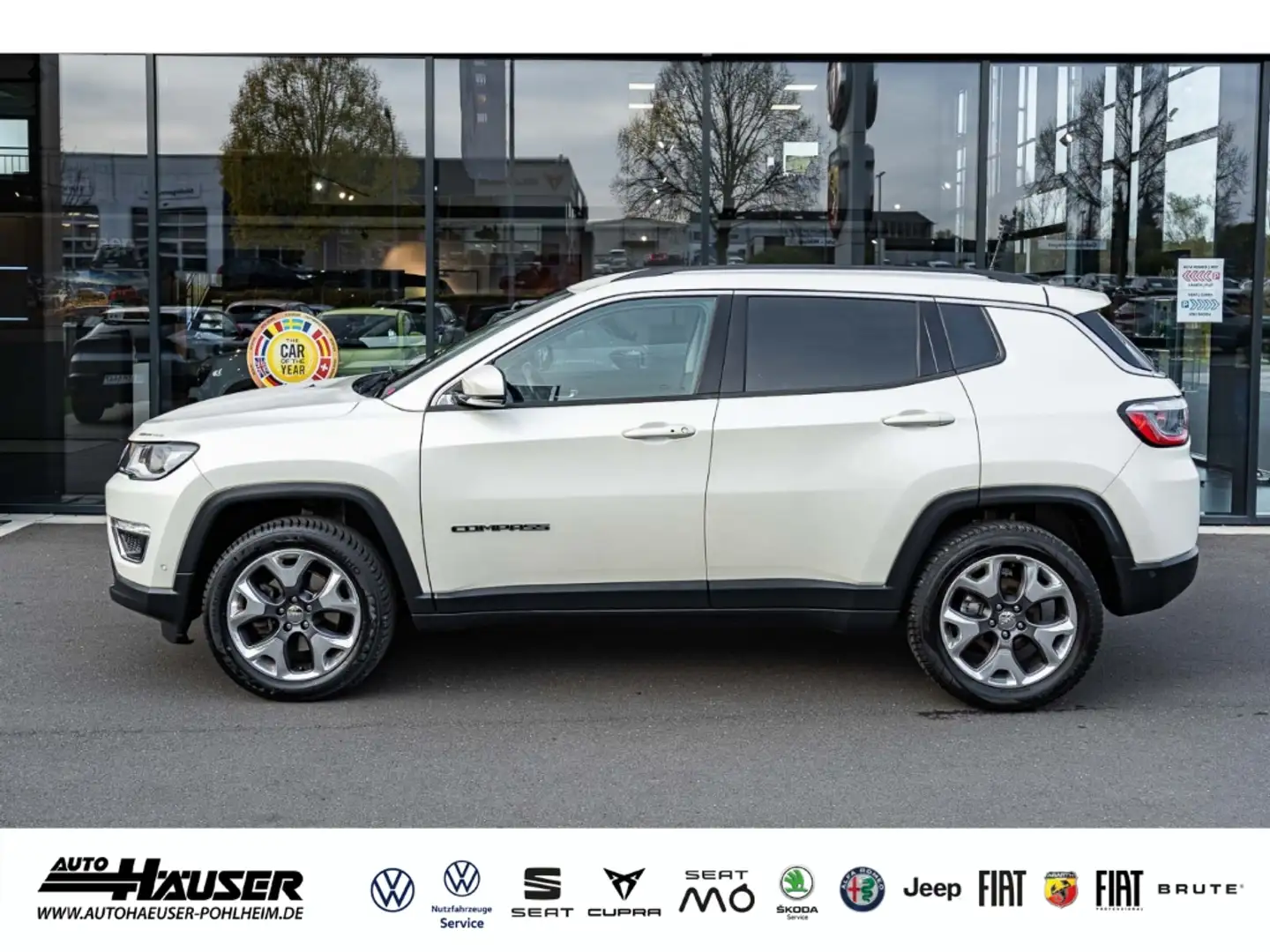 Jeep Compass Limited 1.4 MultiAir AT9 4x4 EL. HECKKL. NAVI KAME Wit - 2