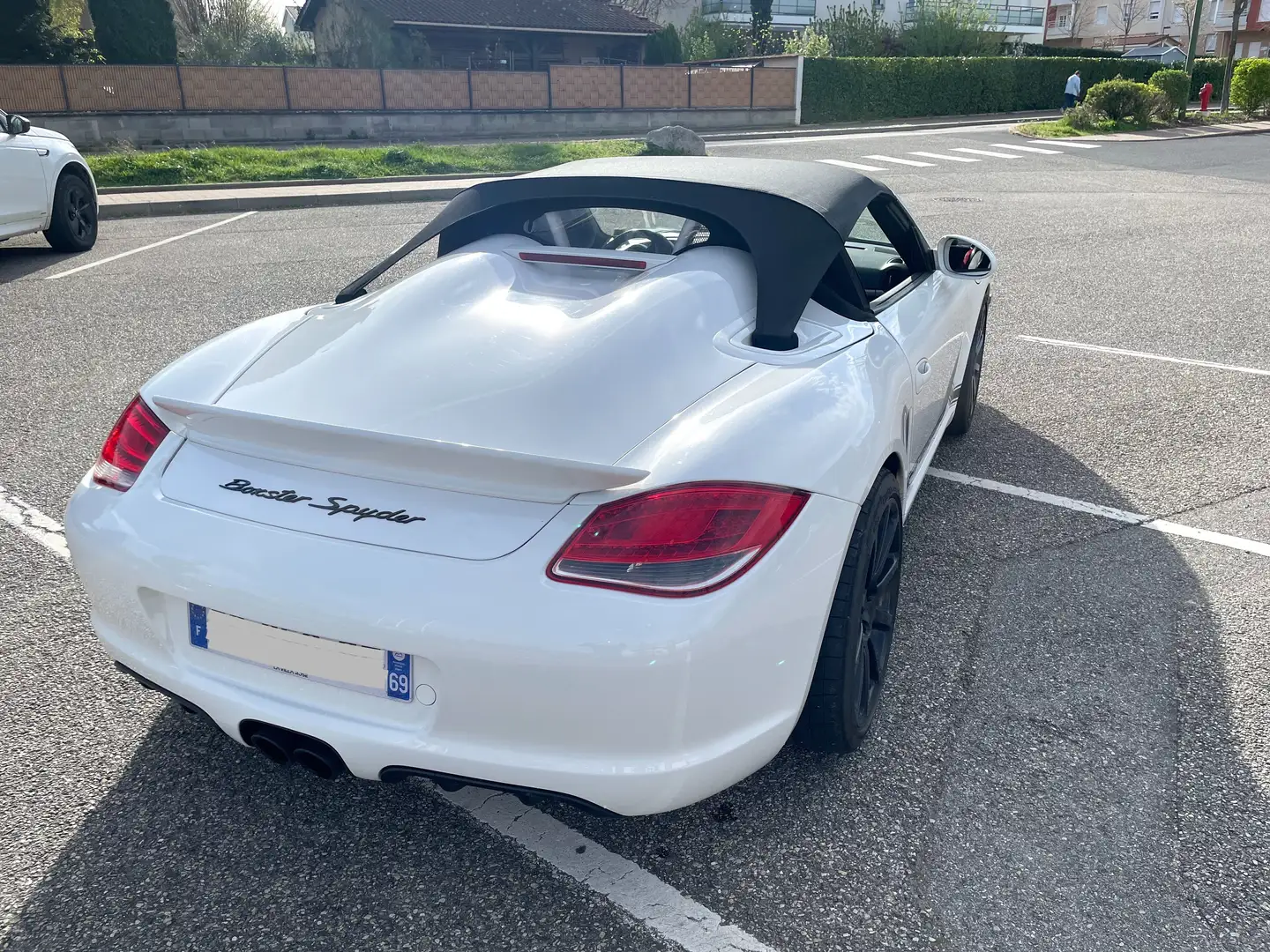 Porsche Boxster Spyder 3.4i S 320 ch Blanc - 2