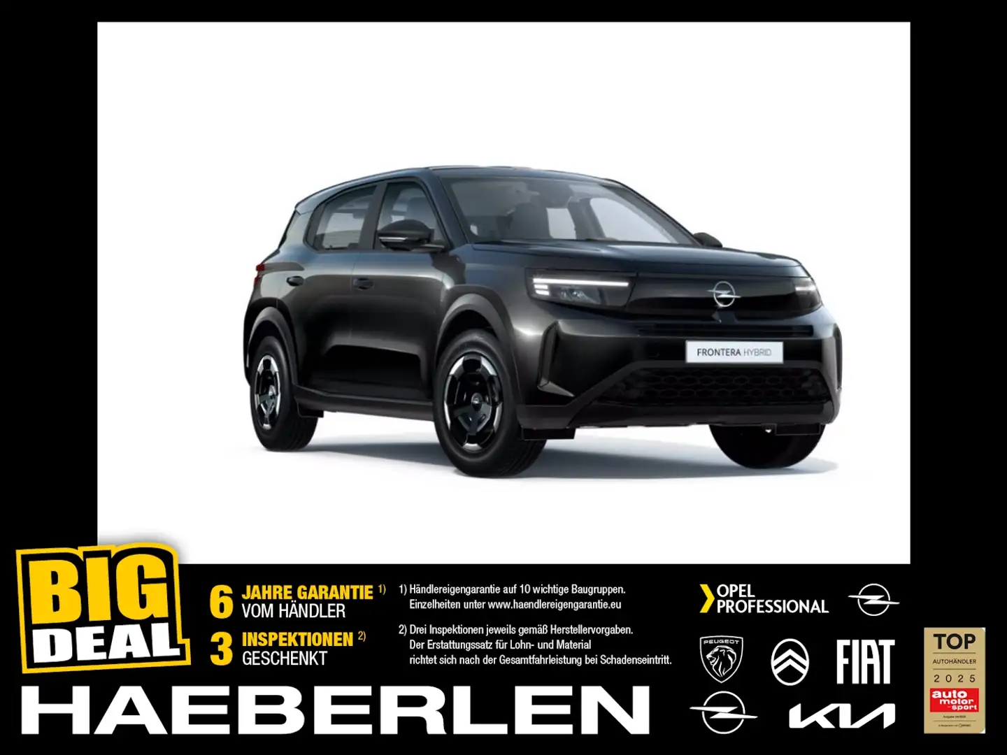 Opel Frontera Edition 1.2 Turbo MHEV LED+Navi+Kam.+LM Zilver - 1
