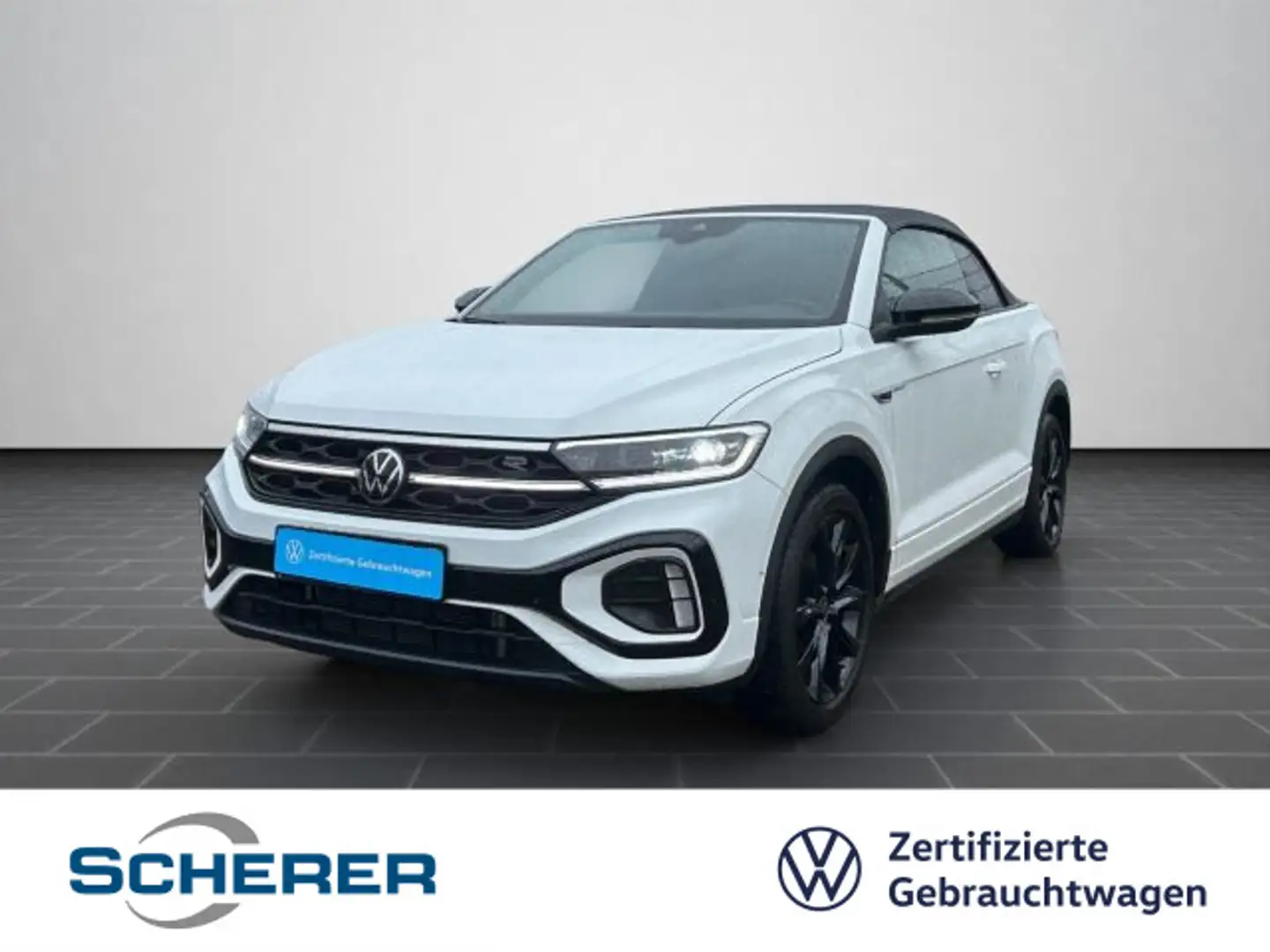 Volkswagen T-Roc R-LINE 1.5 TSI IQ.LIGHT BLACK ST Weiß - 1
