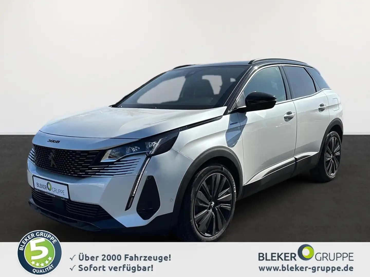 Peugeot 3008 Hybrid 225 GT Pack Blanc - 1