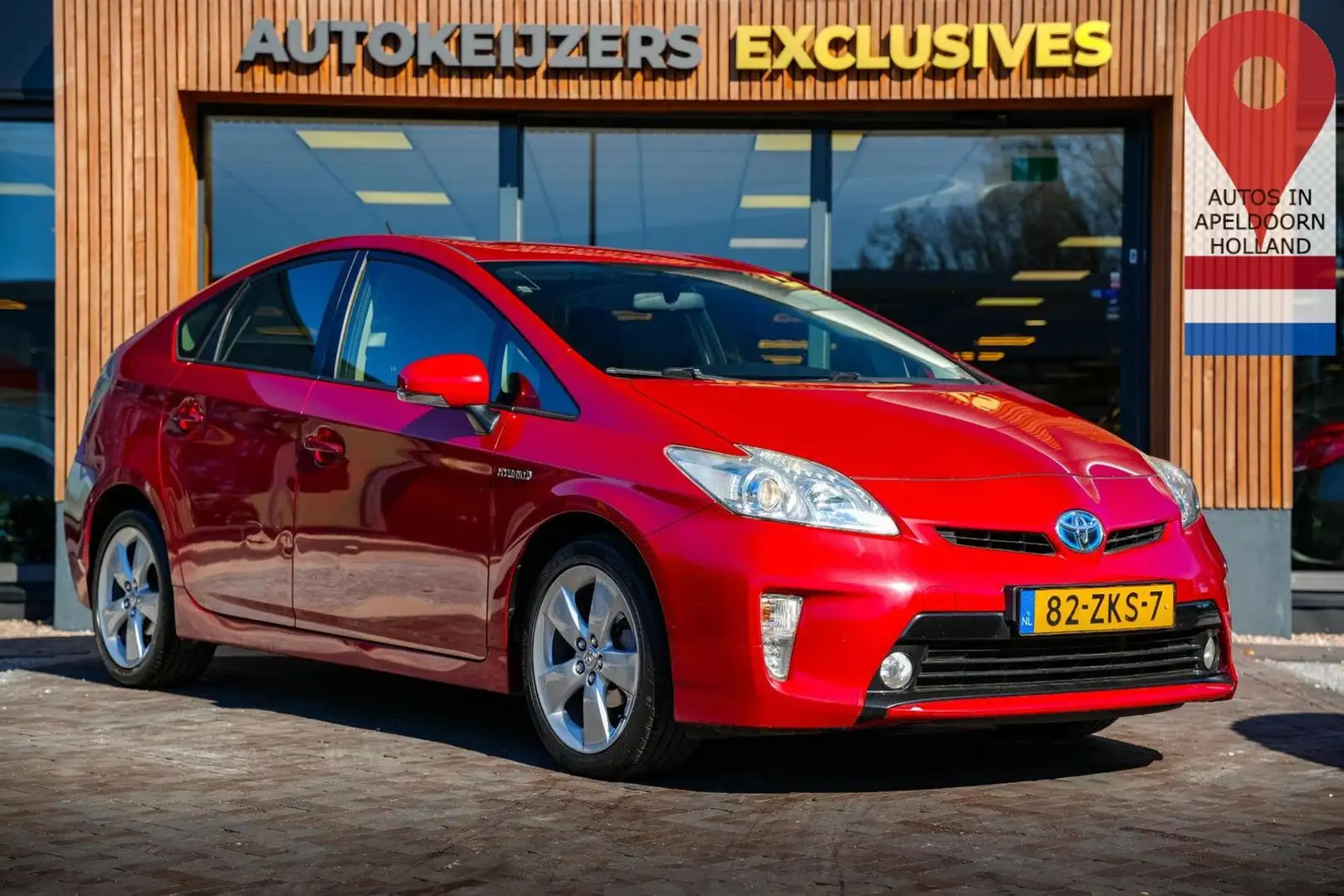 Toyota Prius 1.8 Business ACHTERUITRIJ kamera Tempomat Rouge - 1