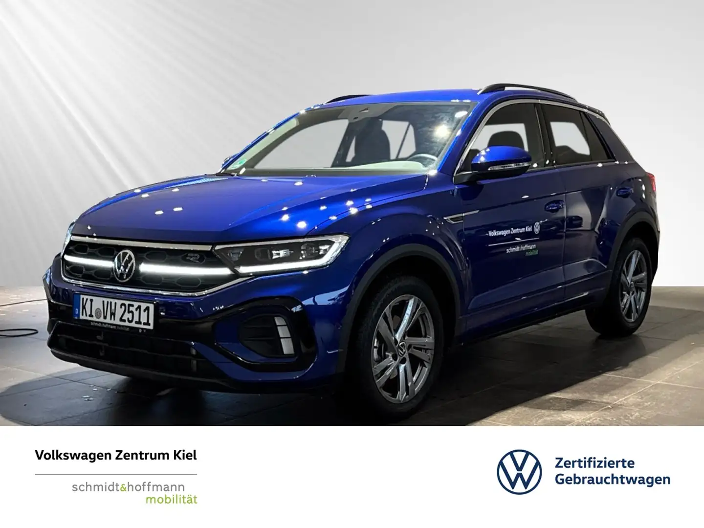 Volkswagen T-Roc R-Line 1.5 TSI NAVI+SITZHZ+ACC+PDC+RFK Klima Navi Bleu - 1