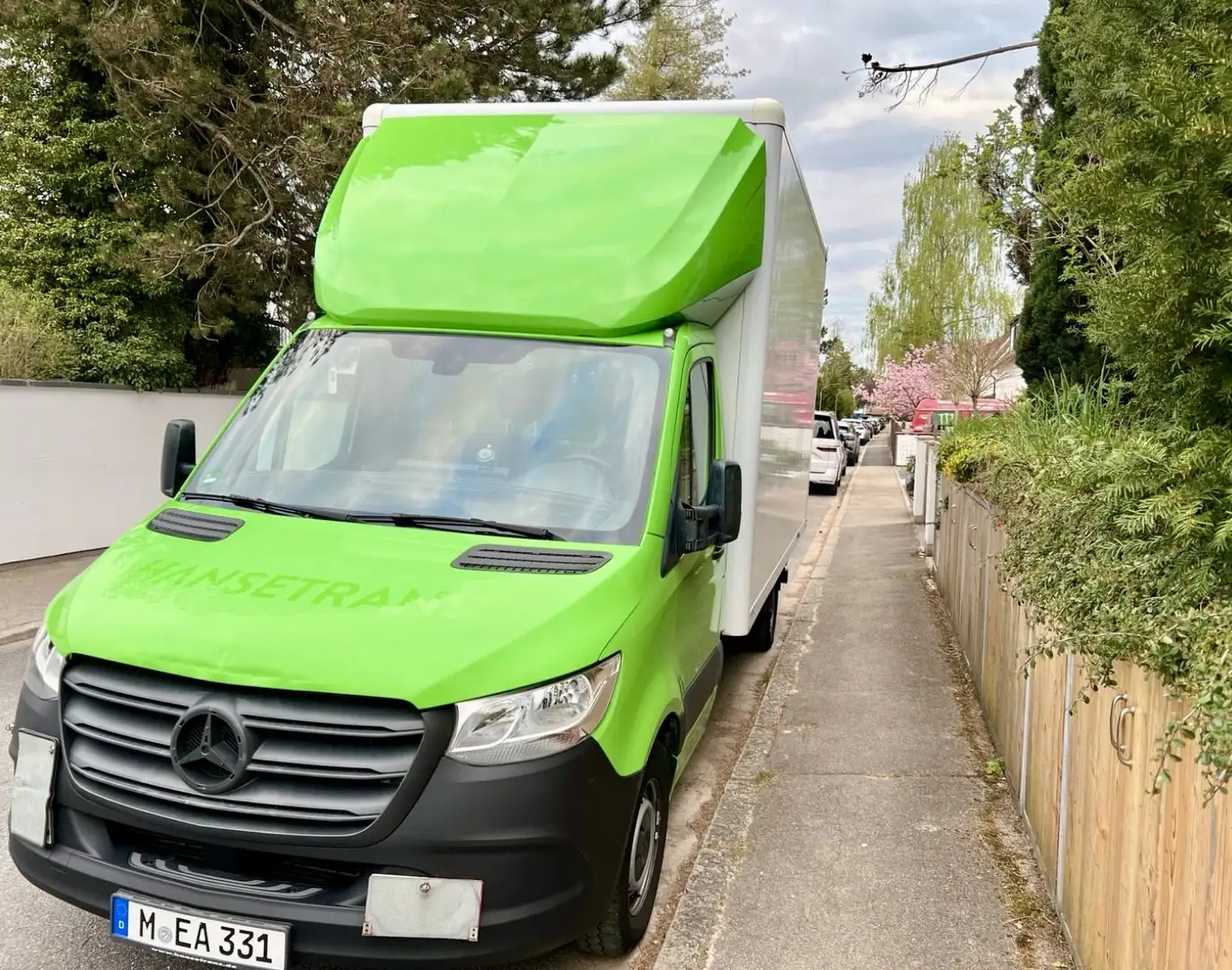 Mercedes-Benz Sprinter 316 CDI Möbelkoffer Extra Hoch Grün - 2