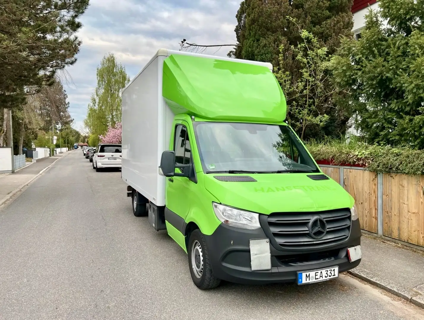 Mercedes-Benz Sprinter 316 CDI Möbelkoffer Extra Hoch Grün - 1
