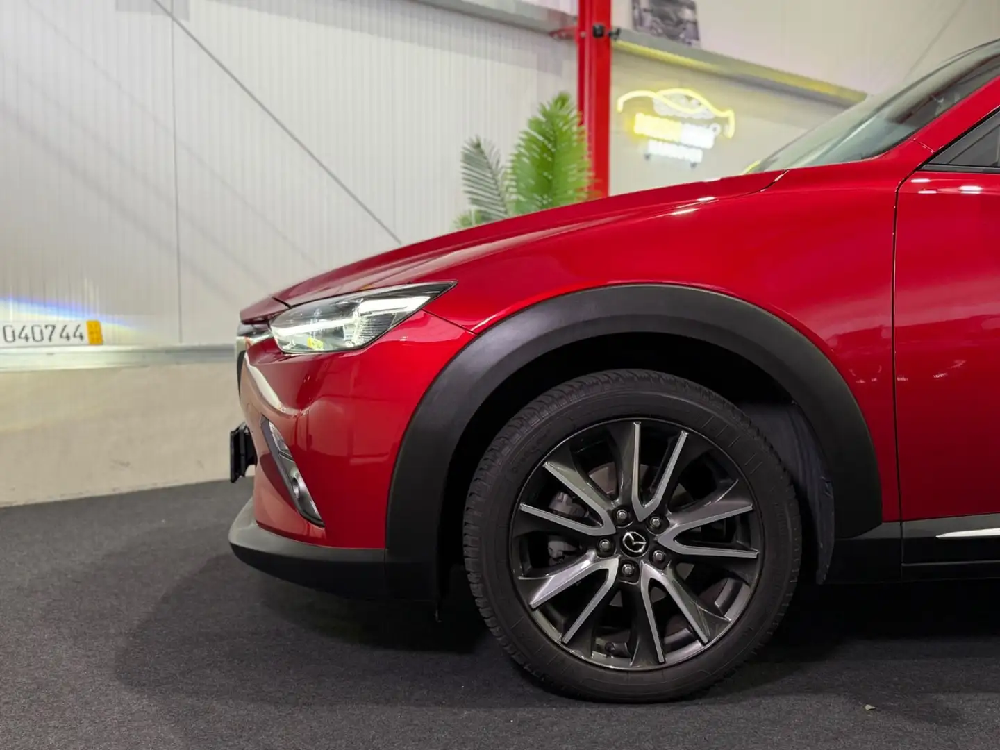 Mazda CX-3 Sports-Line AWD*HEAD-UP*TOTWINKEL*ALLWETTER Rot - 2