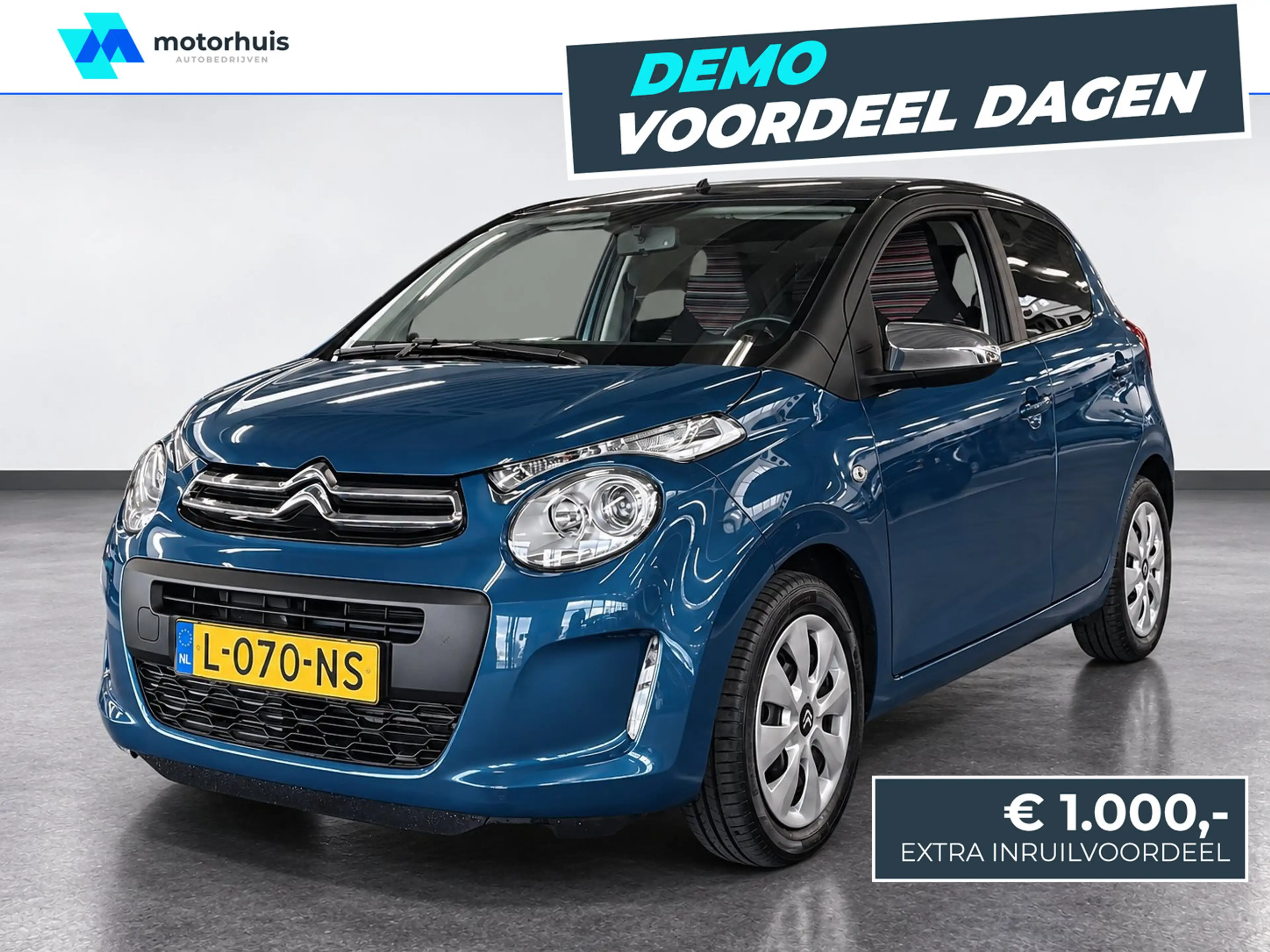 Citroen C1 1.0 VTi Feel Slechts 16.608 km! Unieke kans!