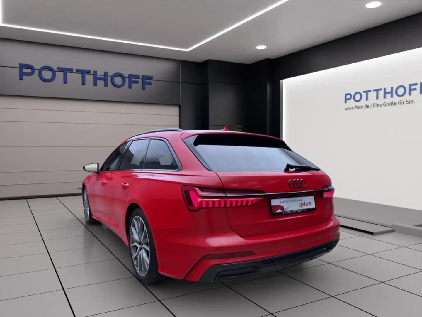 Audi A6 Avant 55 TFSIe Q SPORT HD-MATRIX NAVI B&O HuD Rot - 2