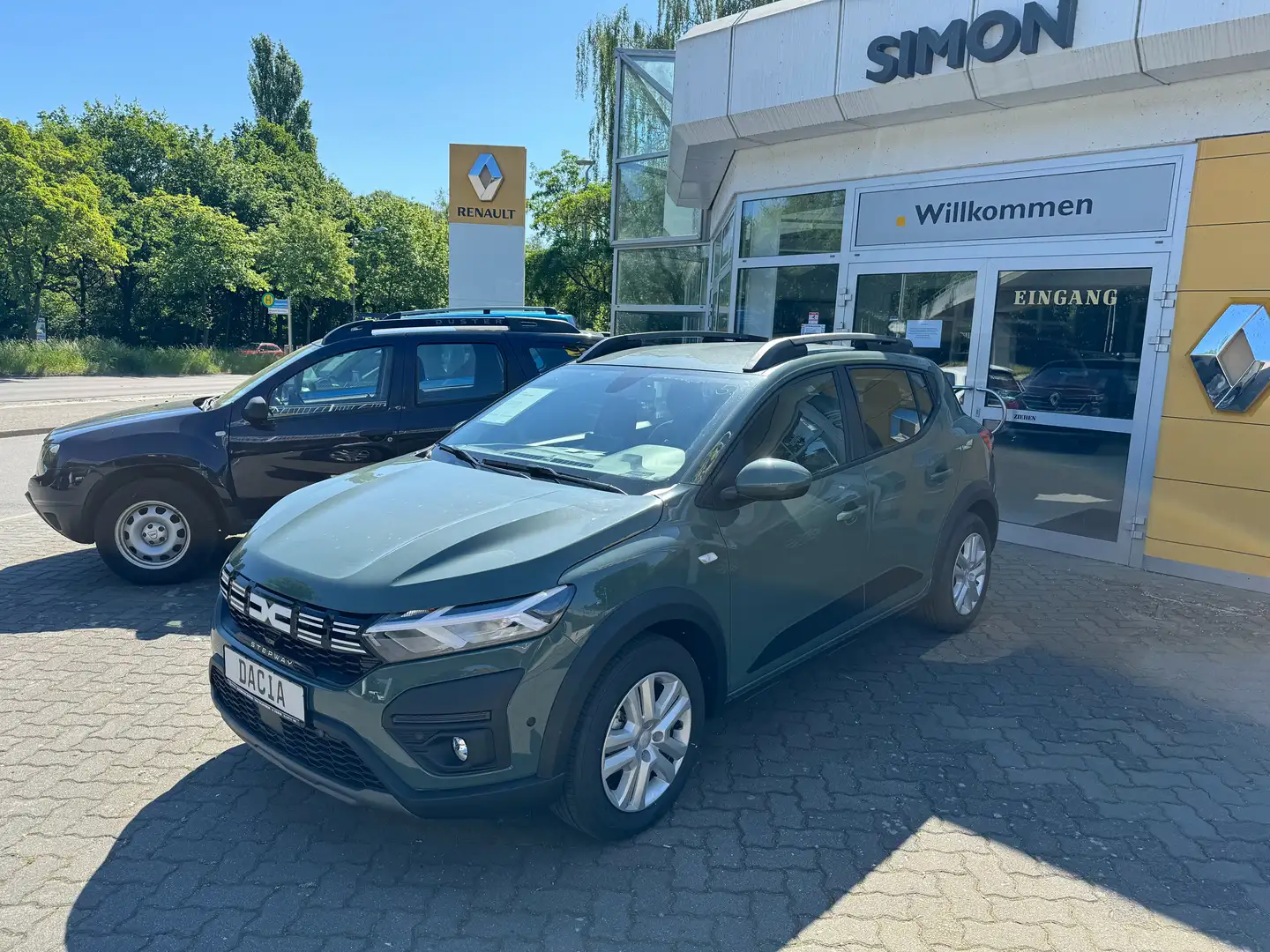 Dacia Sandero Stepway Expression TCe 100 ECO-G LPG Grün - 1