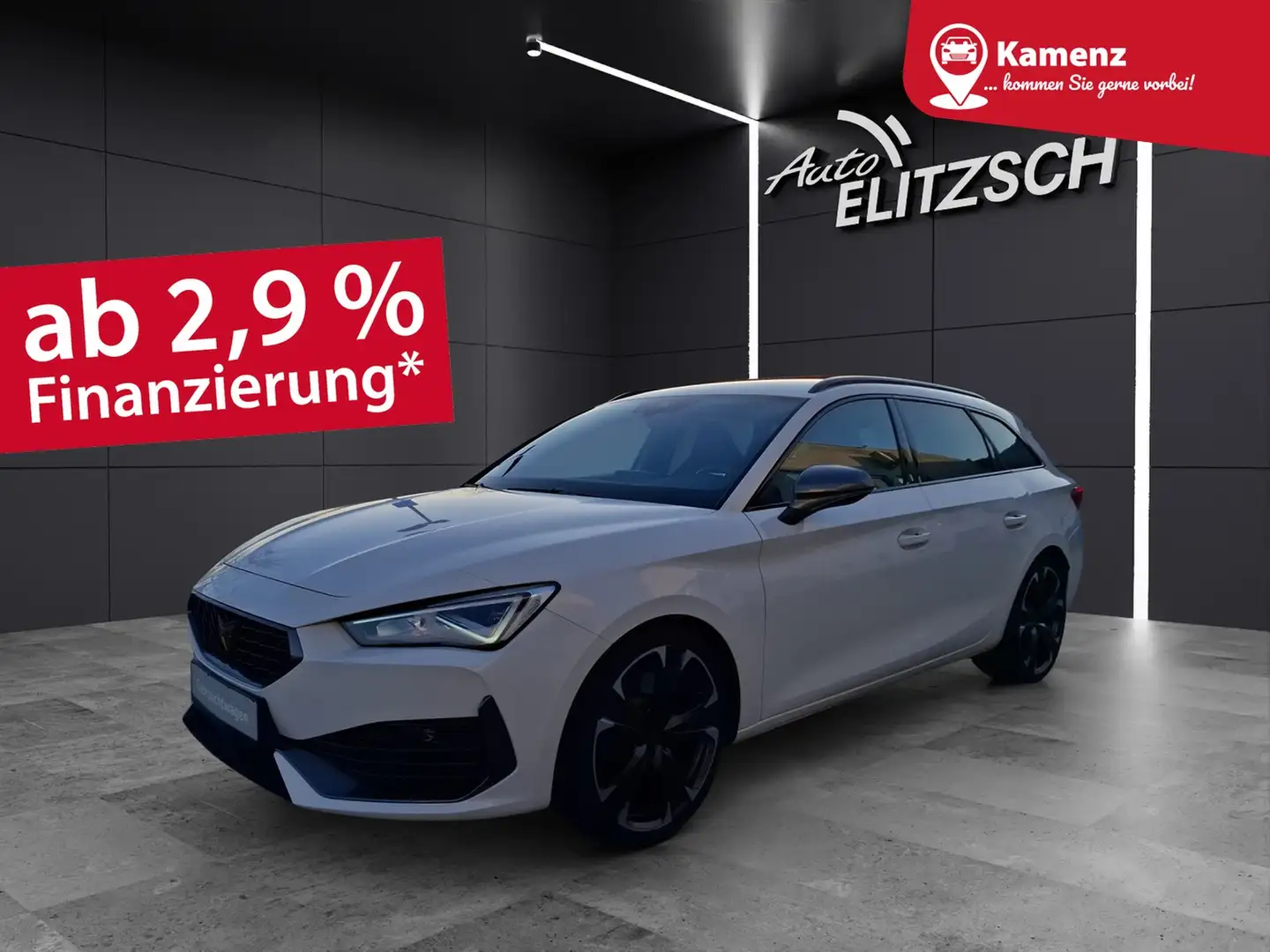 CUPRA Leon ST VZ DSG 4Drive LED AHK Navi Beats LHZ ACC PDC... Weiß - 1