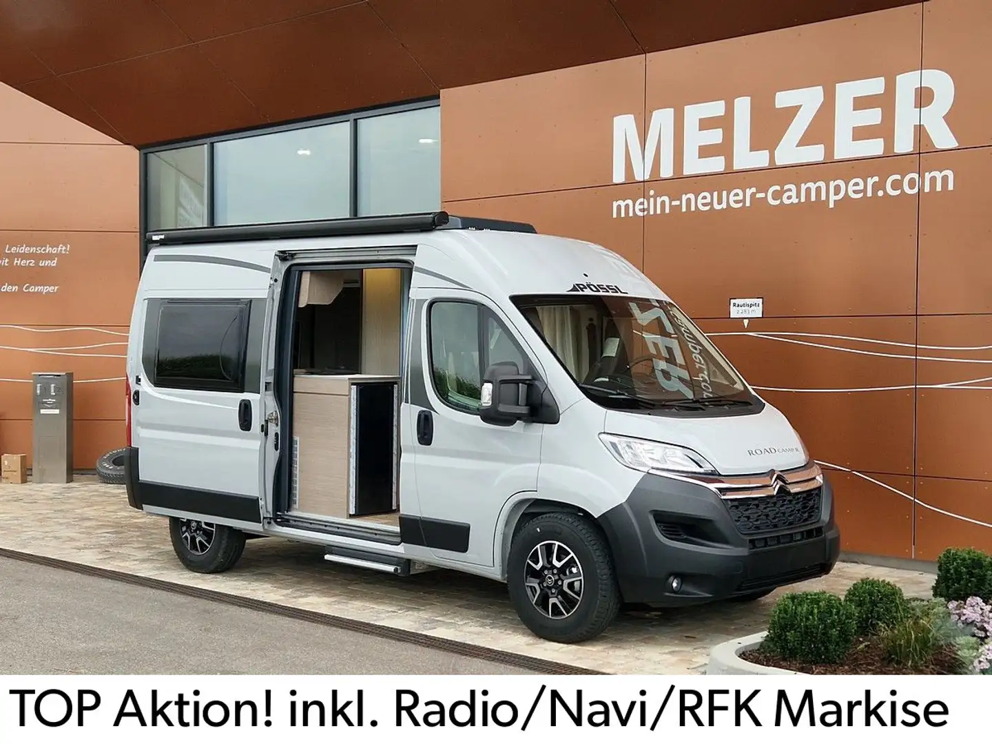 Pössl Roadcamp R Radio+Kamera/Markise inkl Grau - 1