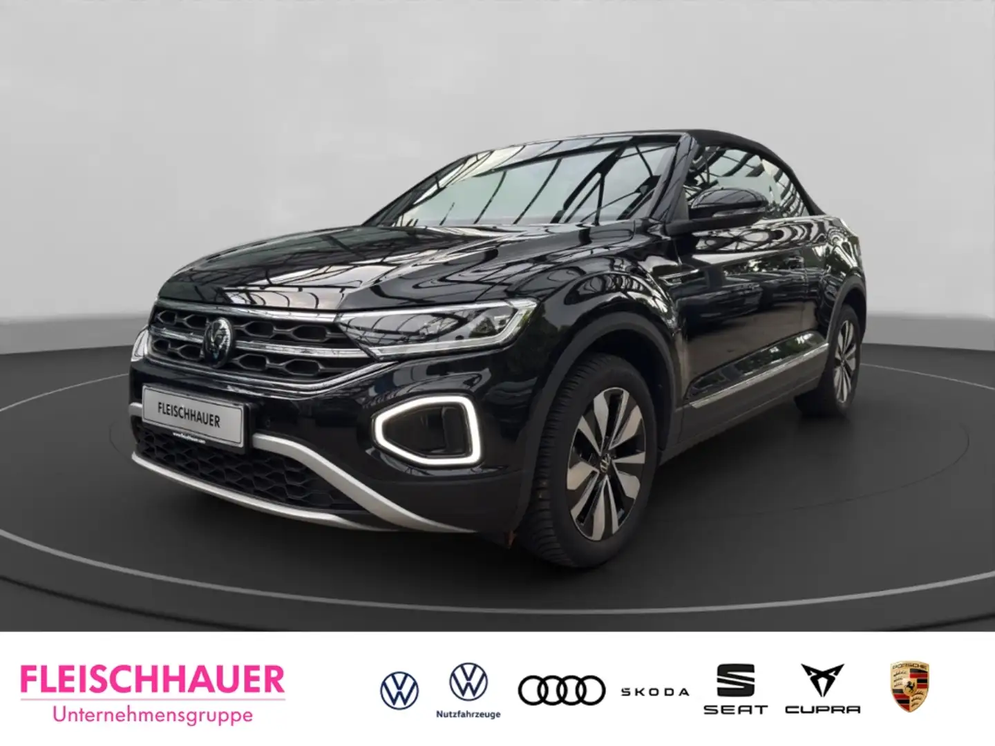 Volkswagen T-Roc Cabriolet Move 1.5 TSI DSG Navi Digitales Cockpit Zwart - 1