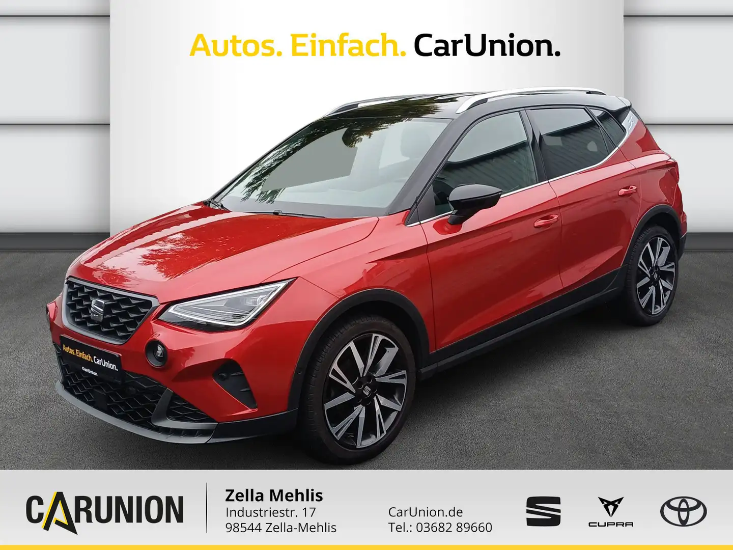 SEAT Arona FR 1.5 TSI DSG *KAMERA*VOLL-LED*SITZH* Rouge - 1