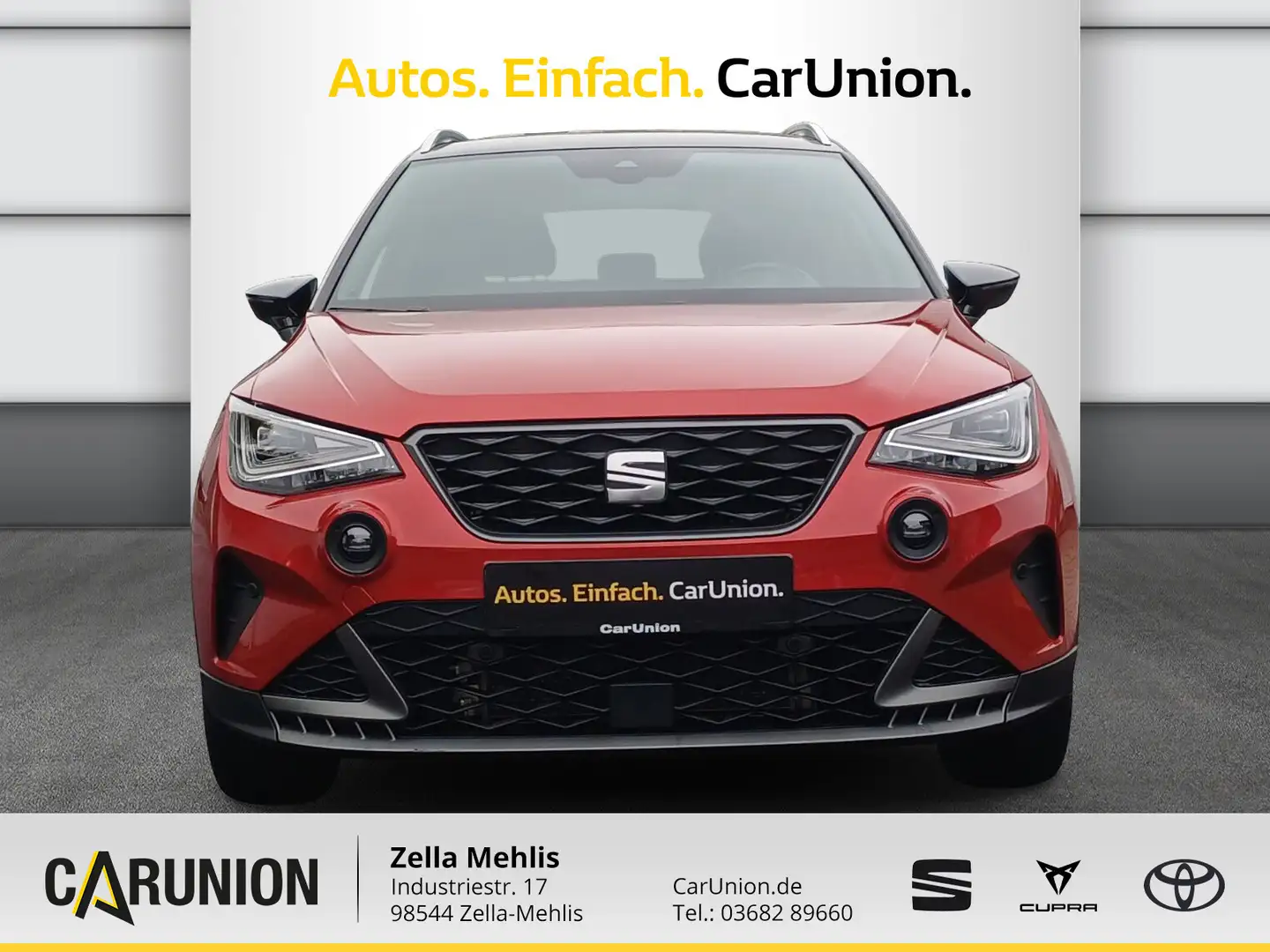 SEAT Arona FR 1.5 TSI DSG *KAMERA*VOLL-LED*SITZH* Rood - 2