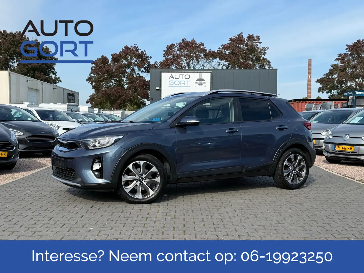 Kia Stonic 1.0 T-GDi DynamicLine | Climate control | Carplay Blauw - 1