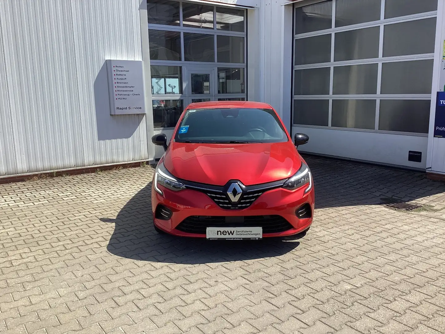 Renault Clio V Techno 1.0 TCe 90 Rückfahrkam. Rot - 2