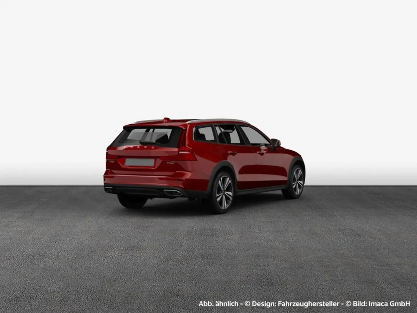 Volvo V60 Cross Country B4 D AWD Plus Pano AHK 360°Cam Rouge - 2