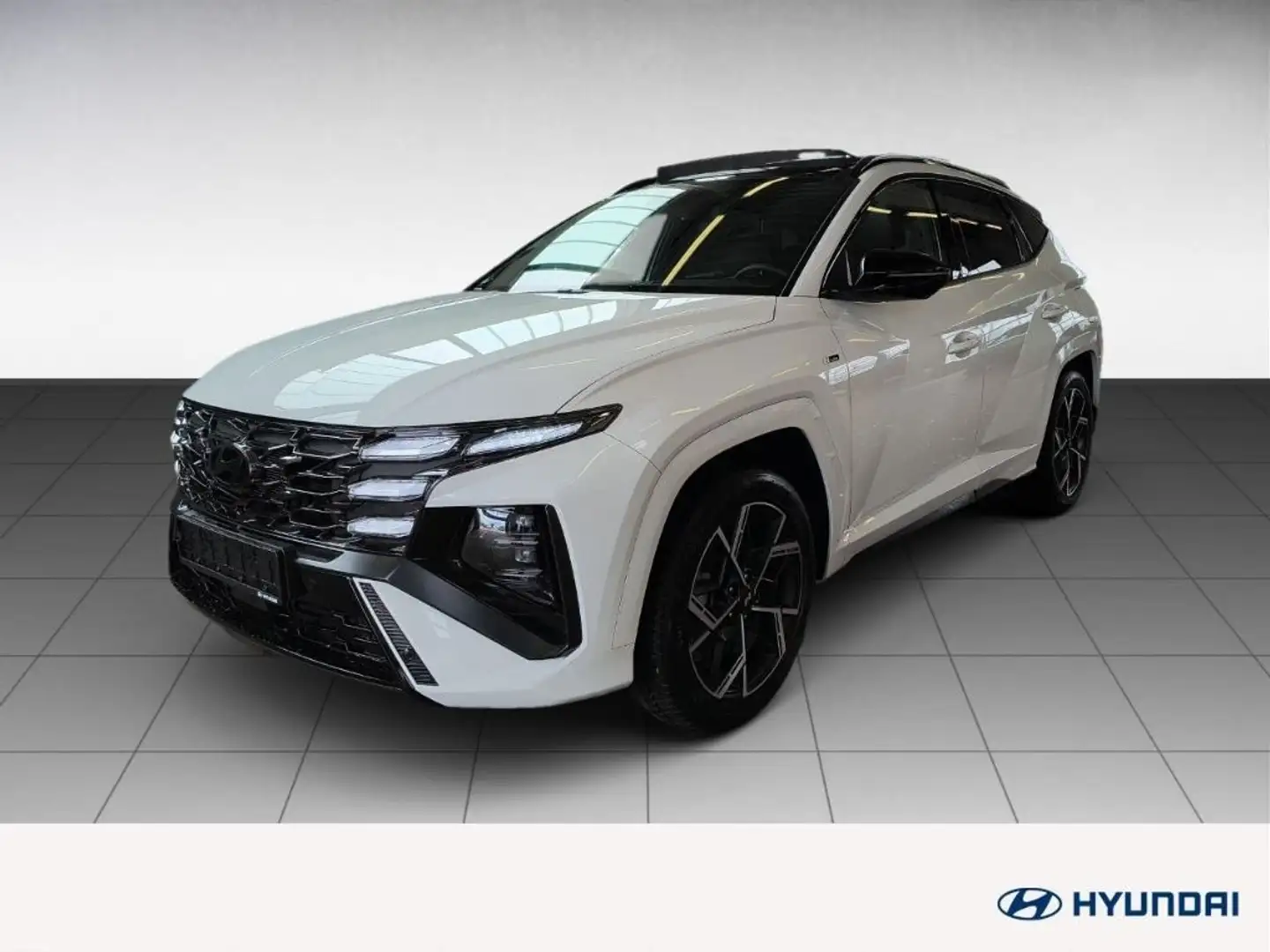 Hyundai TUCSON Plug-In Hybrid 4WD N-LINE Alu19'' Navi el Weiß - 1