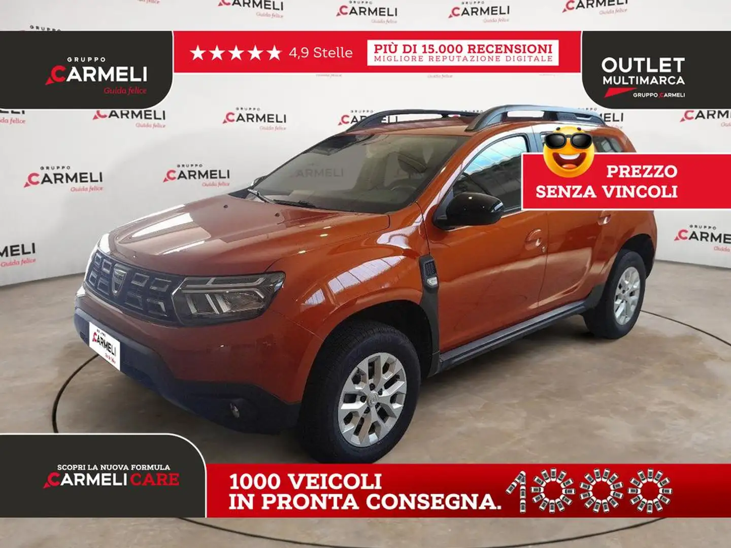 Dacia Duster 1.0 tce Comfort SL DaciaPlus Gpl 4x2 100cv Orange - 1