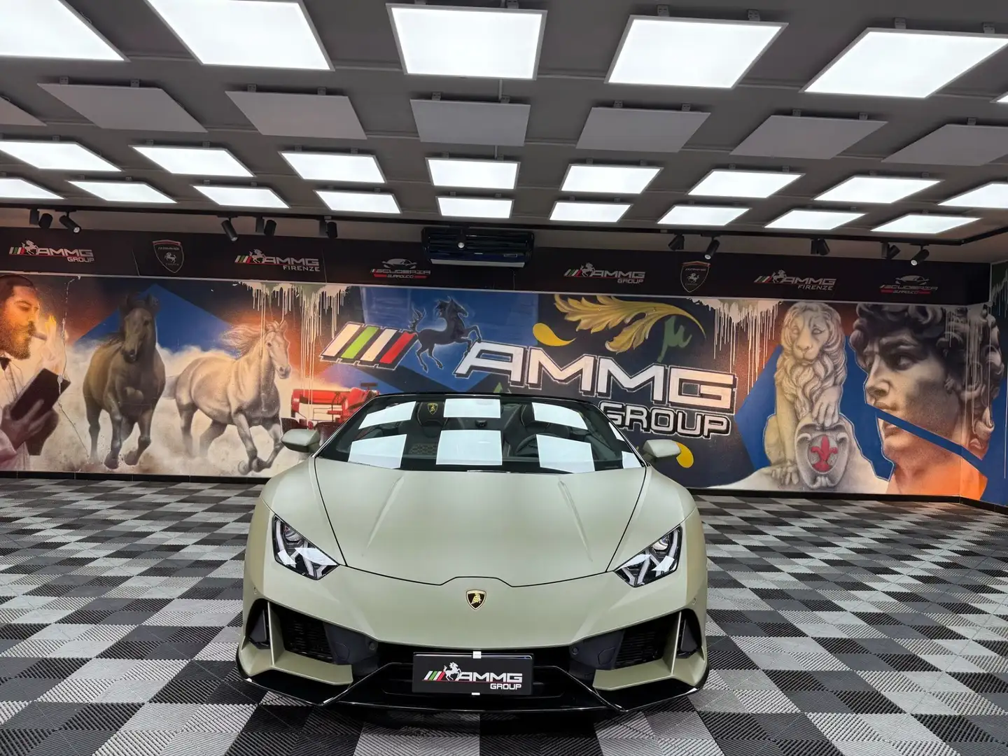 Lamborghini Huracán Spyder 5.2 Evo 640 awd (367) Vert - 2