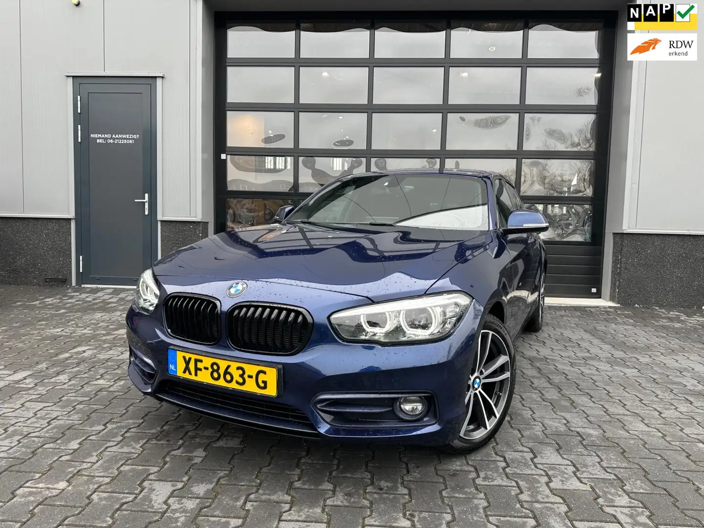 BMW 118 1-serie 118i Corporate Lease Executive automaat tr Bleu - 1