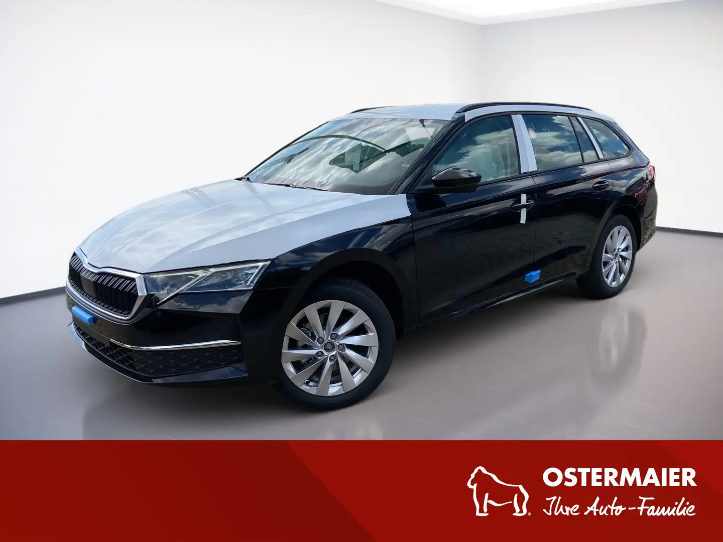 Skoda Octavia Combi Selection 2.0TDI MATRIX.NAVI.DSG.ASSIST.KAM. Schwarz - 1