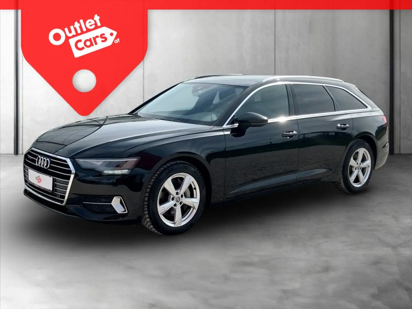 Audi A6 Avant 45 3.0 TDI quattro sport ASSIST+AHK+LED Schwarz - 1