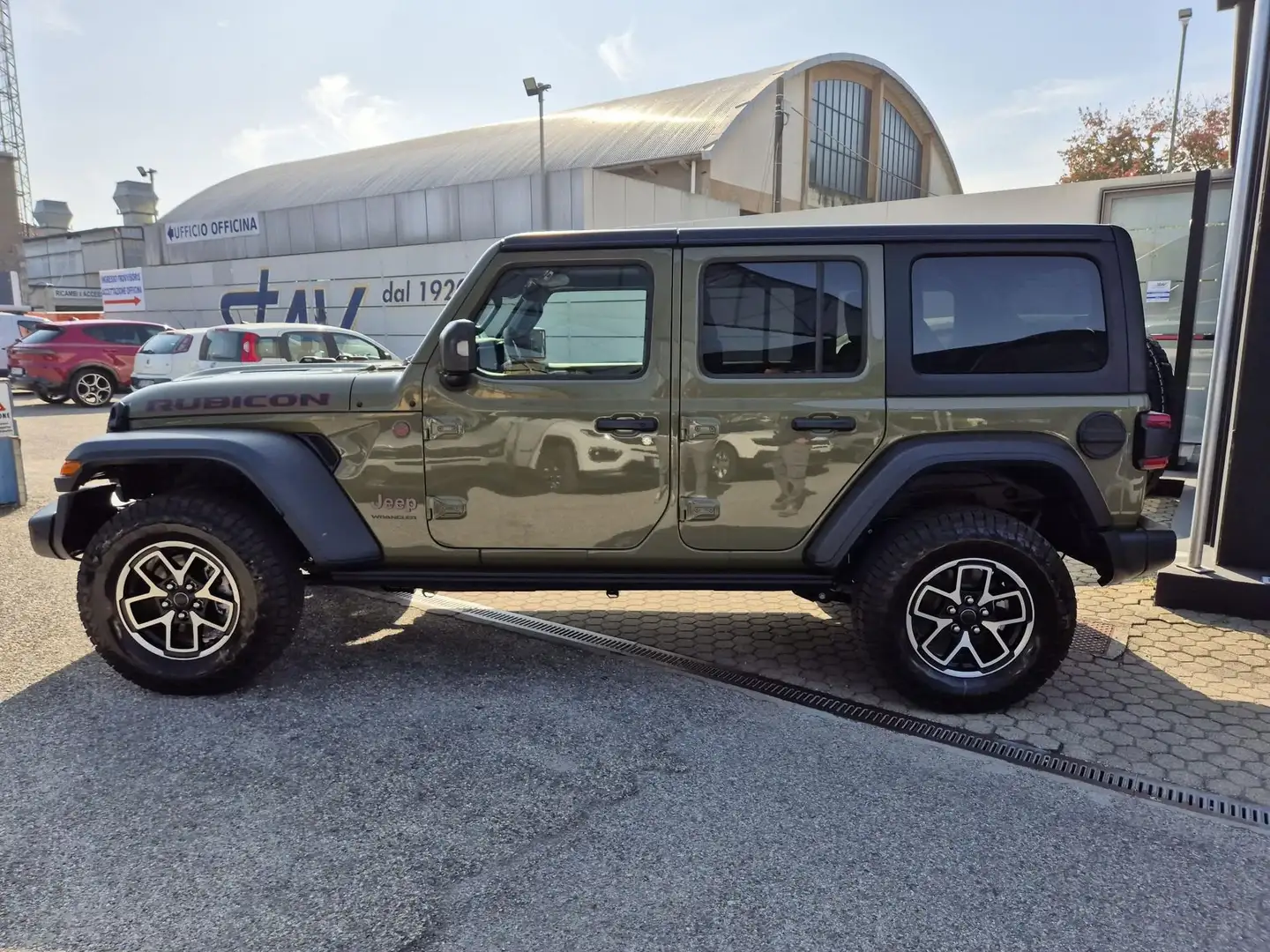Jeep Wrangler Unlimited 2.0 Turbo Rubicon - PROMO TASSO 0 Grün - 2