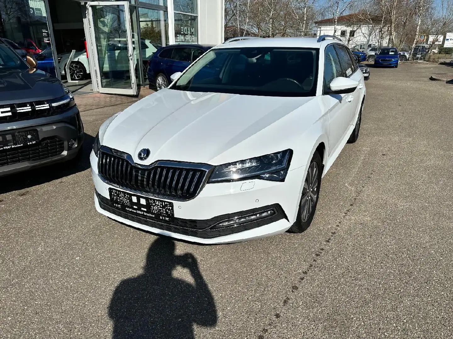Skoda Superb Style Weiß - 1