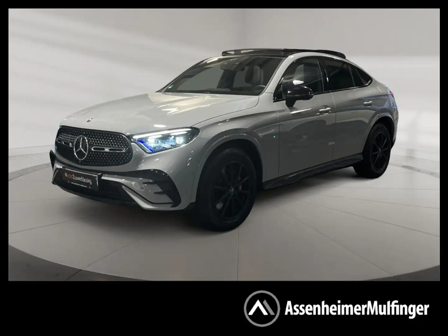 Mercedes-Benz GLC 300 d 4matic Coupe AMG AMG+MBUX+Burm+Night Grau - 1