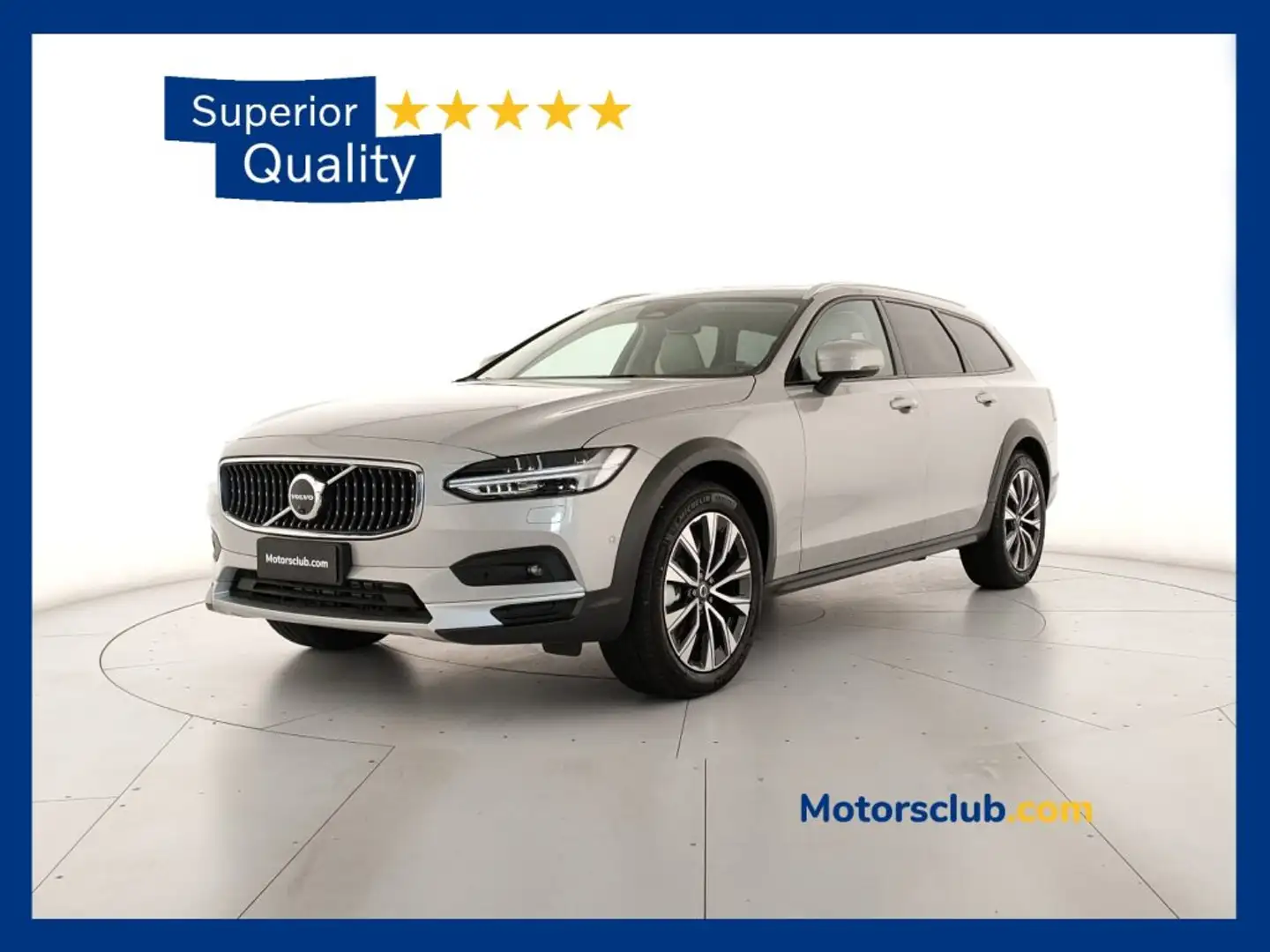 Volvo V90 Cross Country B5 AWD automatico Ultimate Bright - KM0 Argento - 1