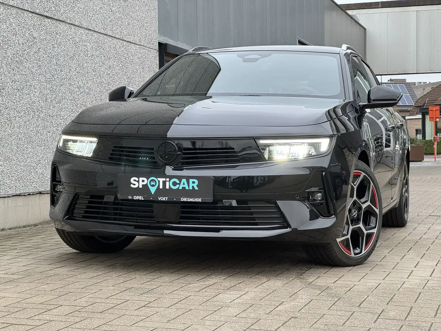 Opel Astra 1.2T 130PK AUT. GS 360CAM/GPS/WINTERPACK/KEYLESS/ Black - 1