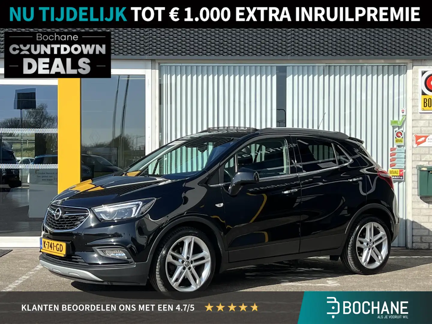 Opel Mokka X 1.4 Turbo Innovation | Glazen schuif-kantel dak | Noir - 1