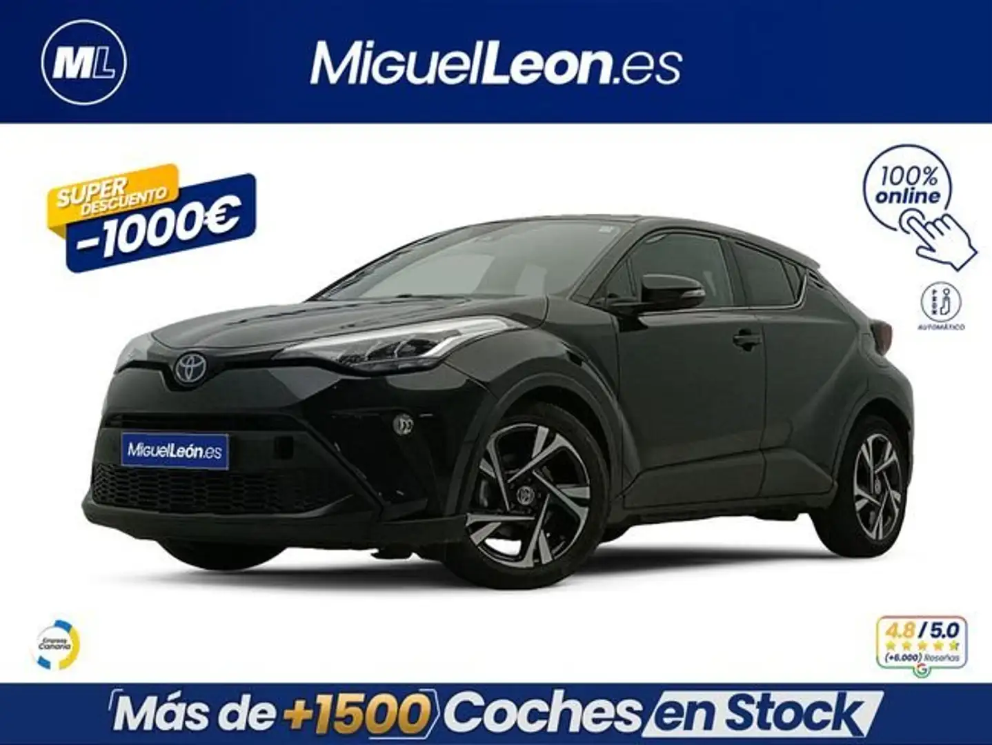 Toyota C-HR 125H Advance Negro - 1