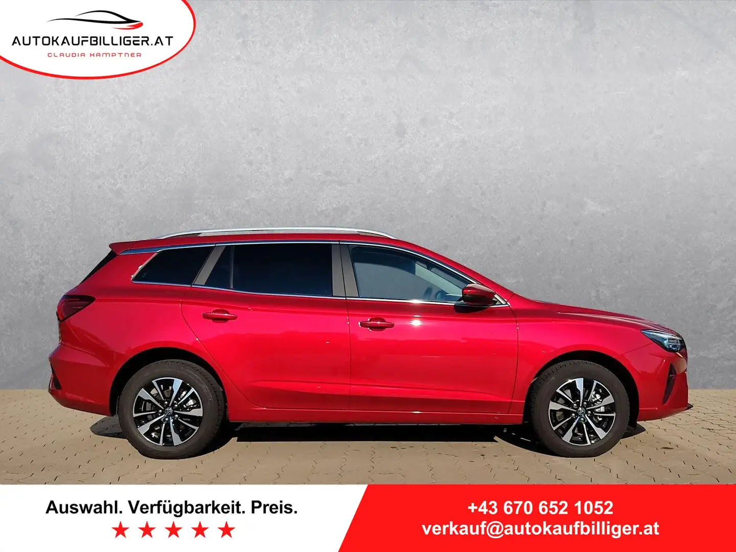 MG MG5 Comfort 5 61kWh Long Range Roşu - 1
