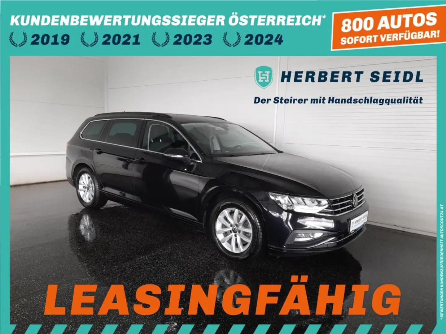 Volkswagen Passat Variant BUSINESS 2.0 TDI DSG *VOLL-LED / NAVI / ACC / KAMERA / SPORT MASSSAGESITZ / TRAVEL ASSIST* Schwarz - 1