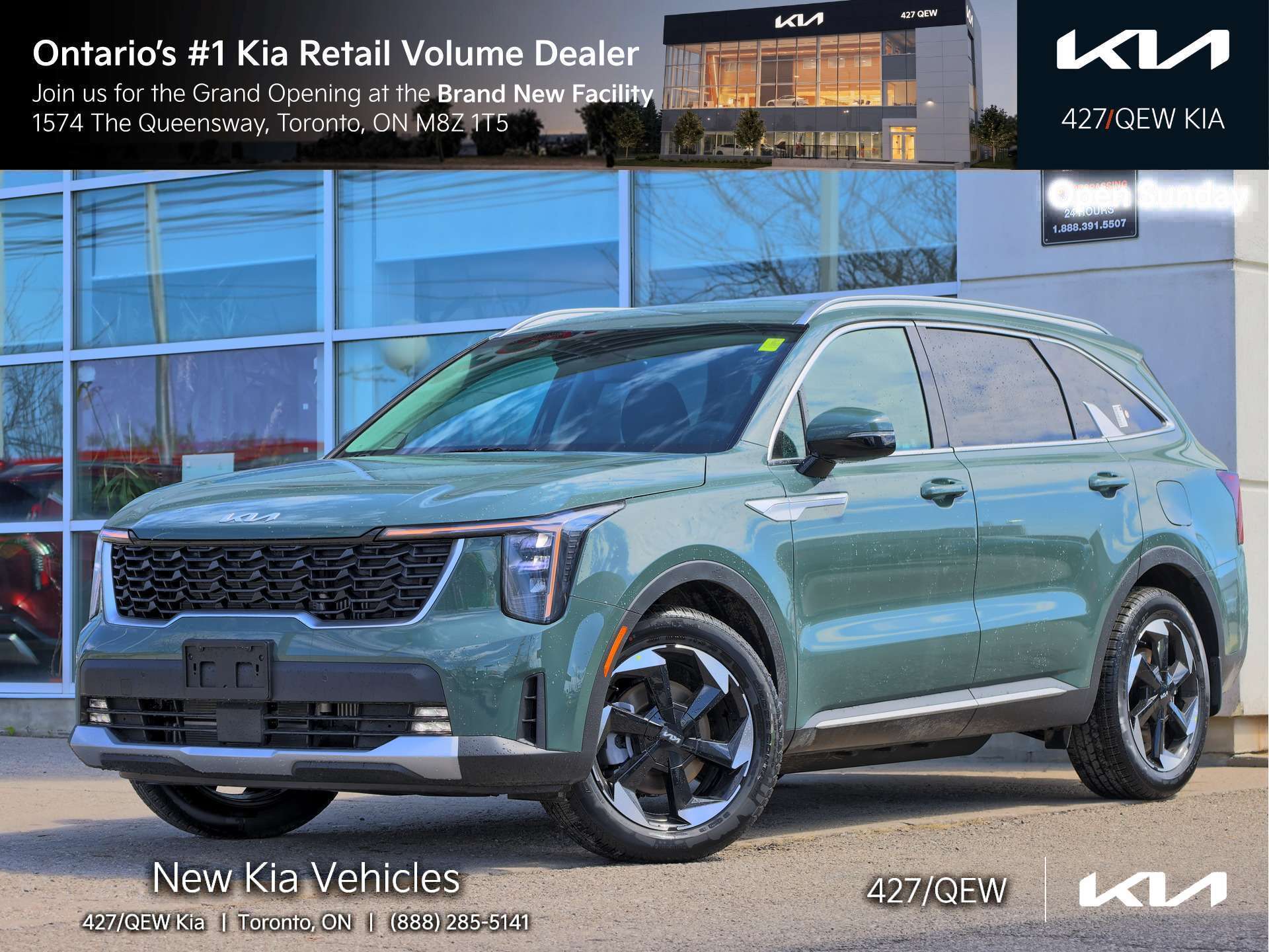 Green 2026 Kia Sorento Plug-In Hybrid SUV / Crossover 6-Speed Automatic