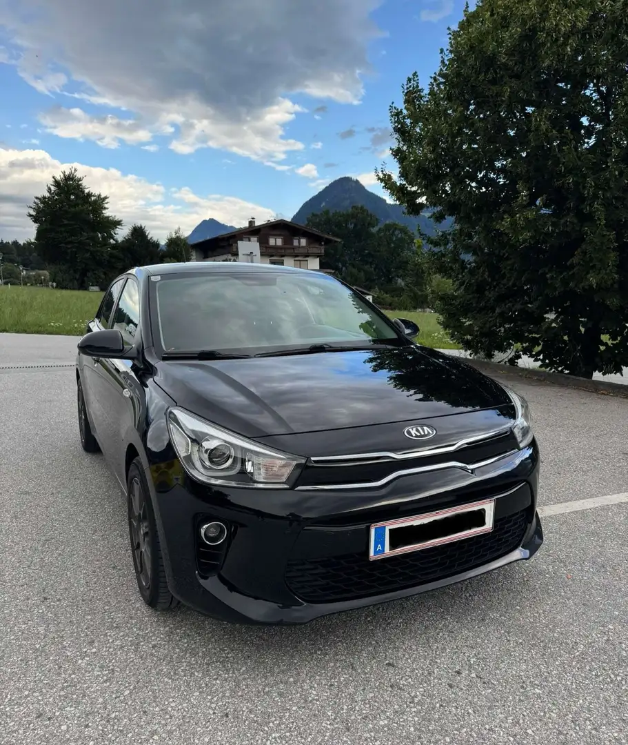 Kia Rio 1,25 MPI Silber ISG Schwarz - 1