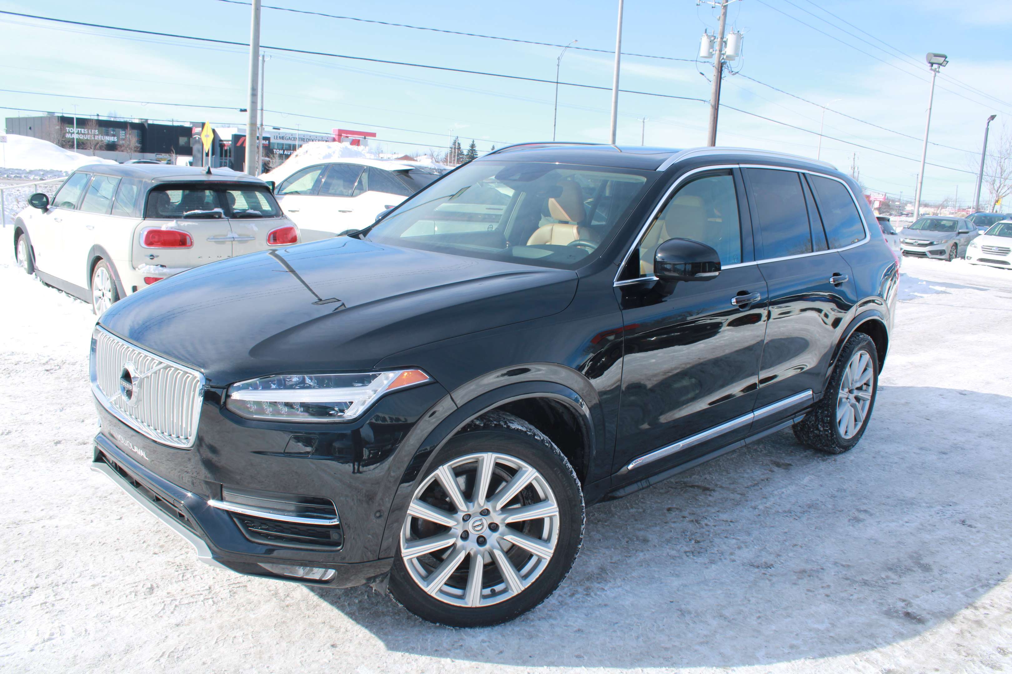 2016 Volvo XC90 AWD T6 Inscription, MAGS, CUIR, TOIT PANORAMIQUE alt 2