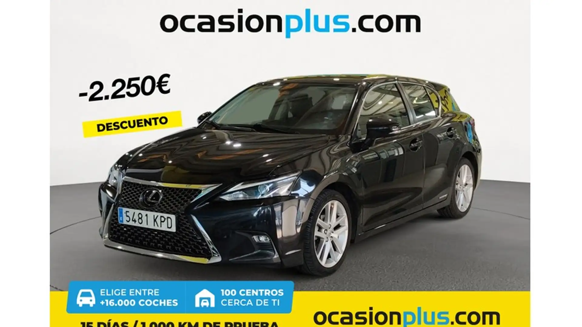 Lexus CT 200h Executive Negro - 1