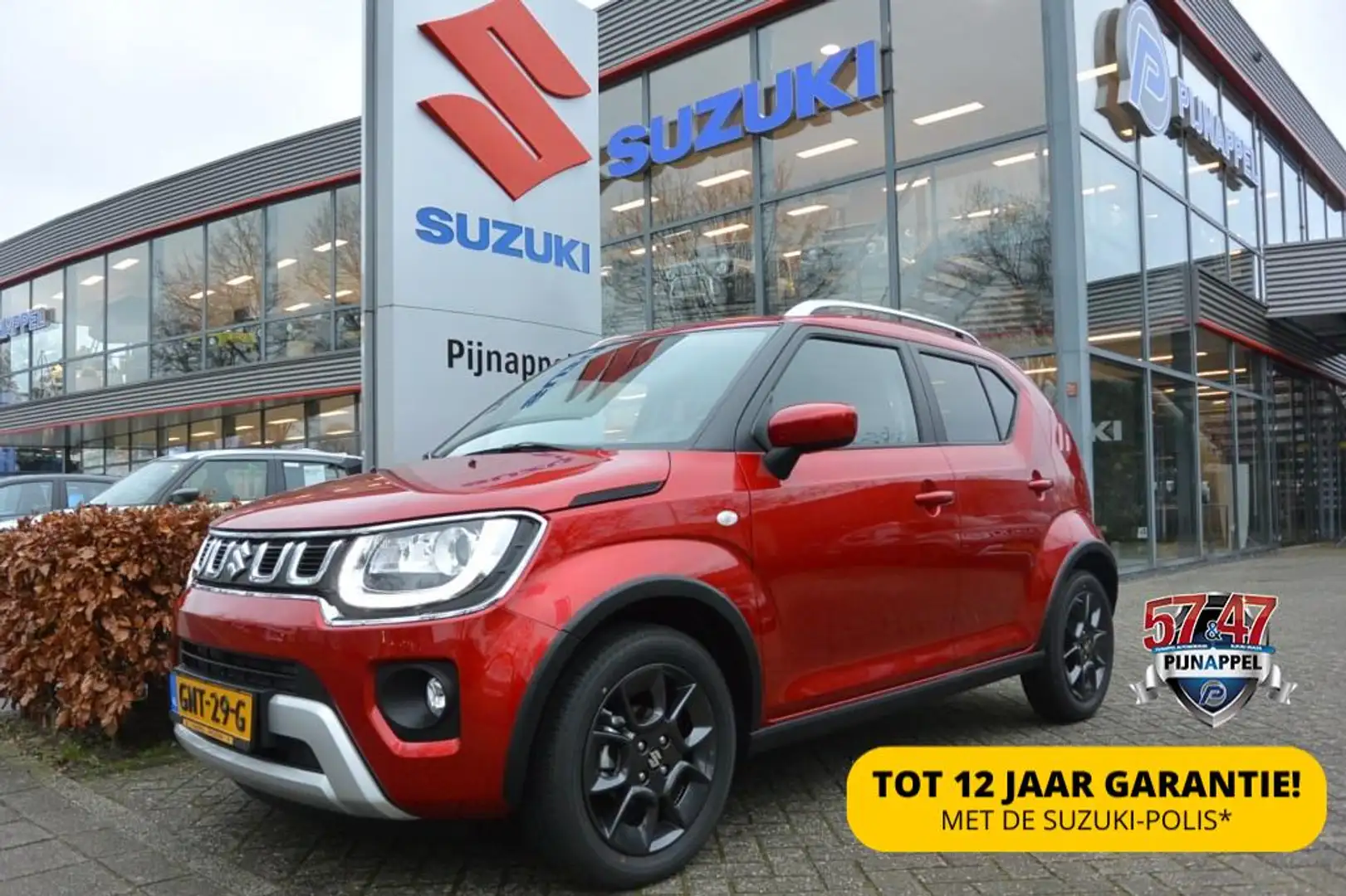 Suzuki Ignis 1.2 Select AllGrip (4x4) 5-deurs Smart Hybrid Rouge - 1