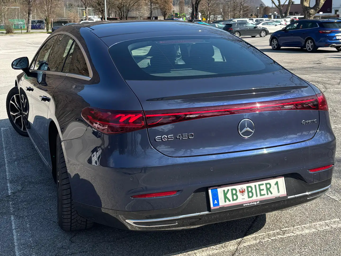 Mercedes-Benz EQS EQS 450 4Matic 108,4kWh Aut. Blau - 2