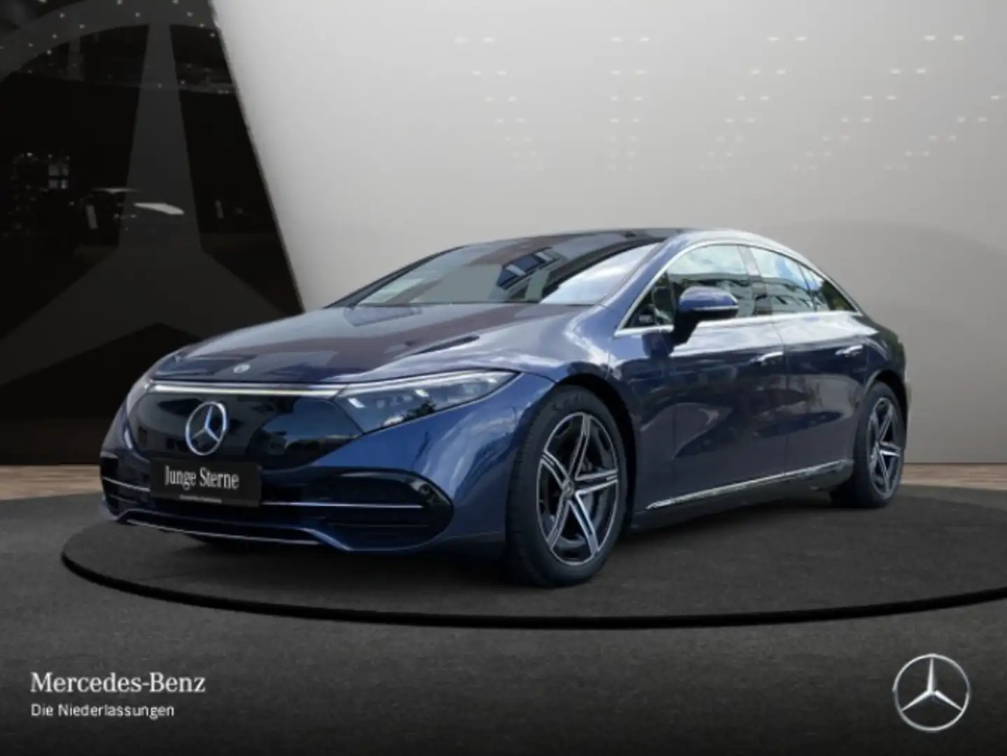 Mercedes-Benz EQS EQS 450 4Matic 108,4kWh Aut. Blau - 2