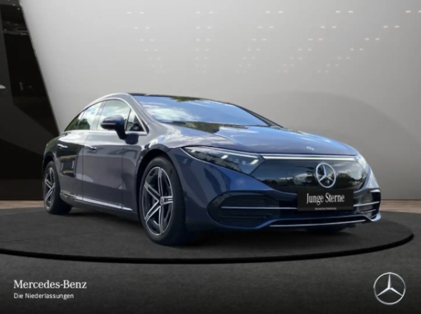 Mercedes-Benz EQS EQS 450 4Matic 108,4kWh Aut. Blau - 1