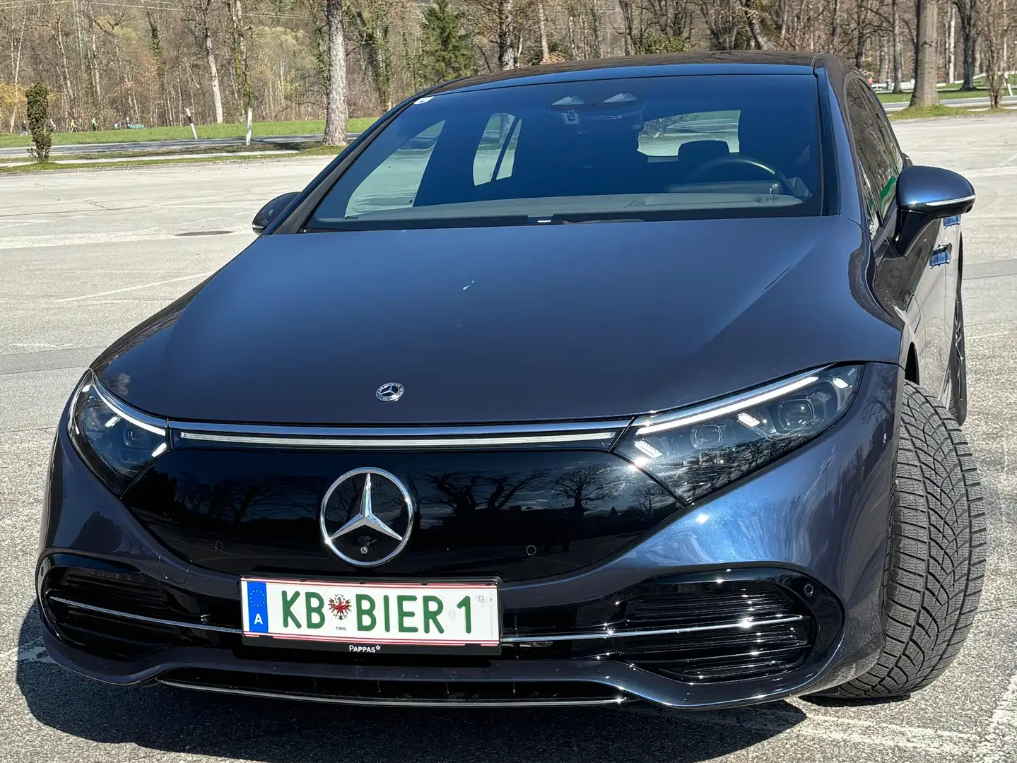 Mercedes-Benz EQS EQS 450 4Matic 108,4kWh Aut. Blau - 1