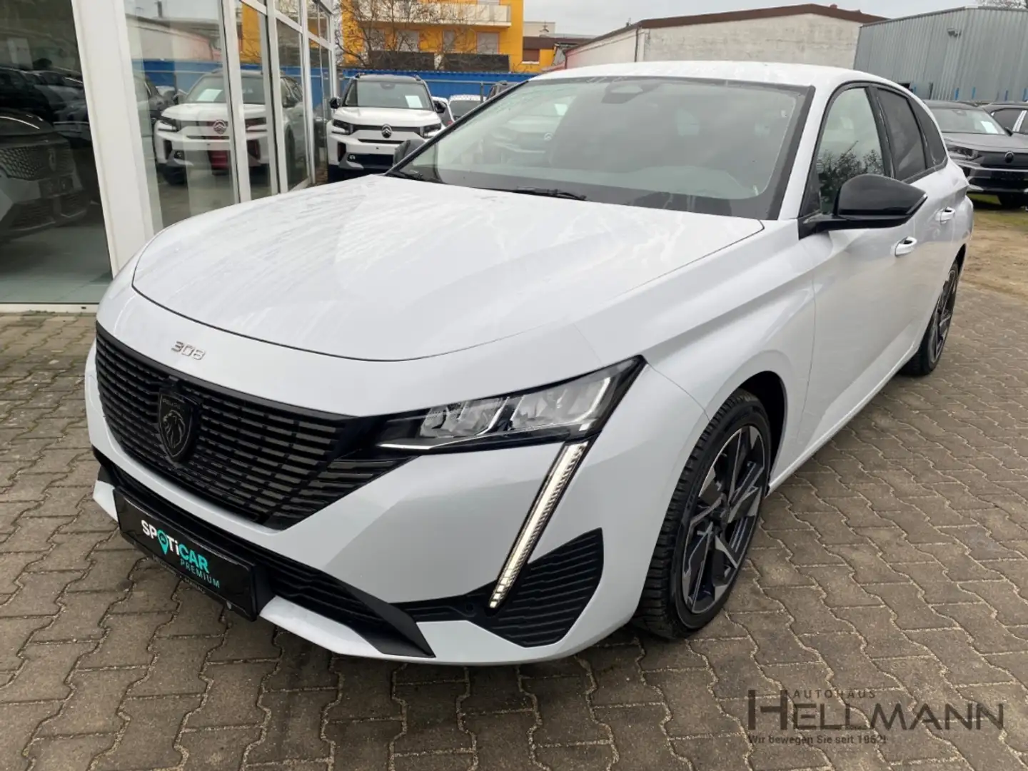 Peugeot 308 SW Allure Mild-Hybrid 145 e-DSC6 *Navi*Sitzheizung Weiß - 2