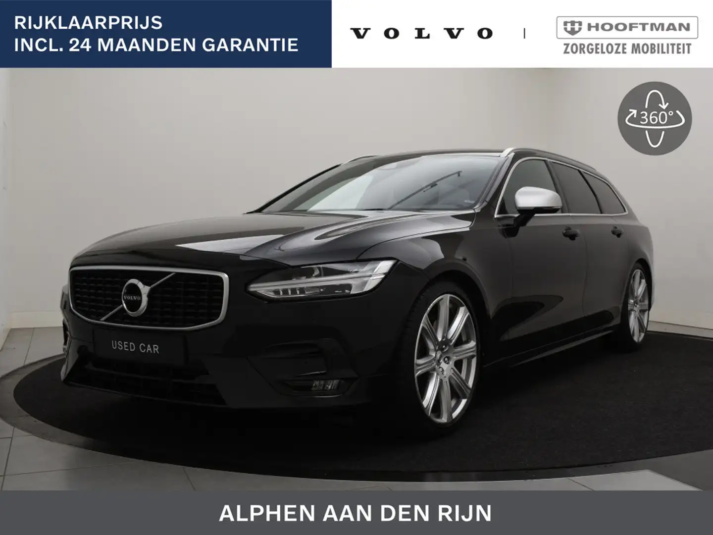 Volvo V90 T4 AUT(8) BUSINESS SPORT LUXURY 20INCH CAMERA SCHU Black - 1