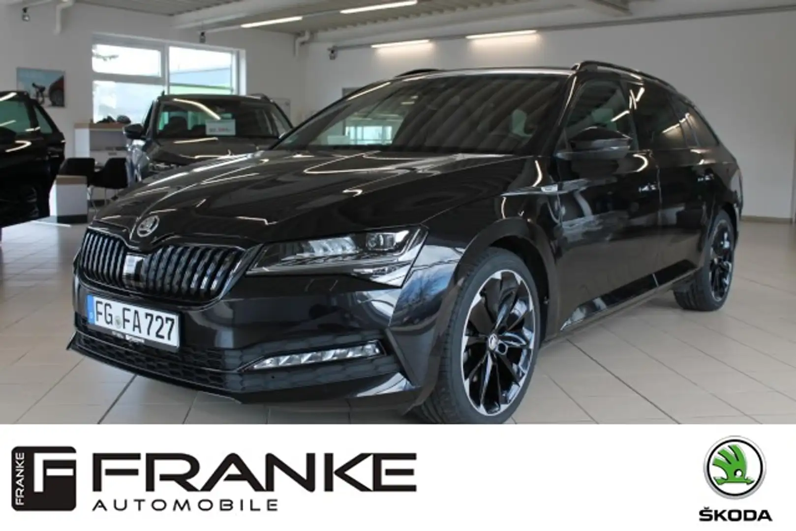 Skoda Superb Combi SportLine 2.0 TDI DSG 4x4 Klima Navi Schwarz - 1