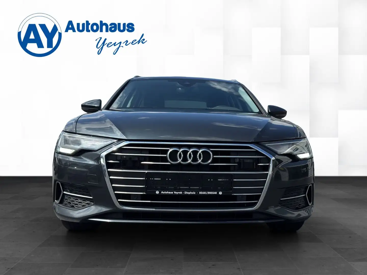 Audi A6 Avant 2.0 TDI sport *ACC*LED*APP*SHZ*Spur* Grijs - 2